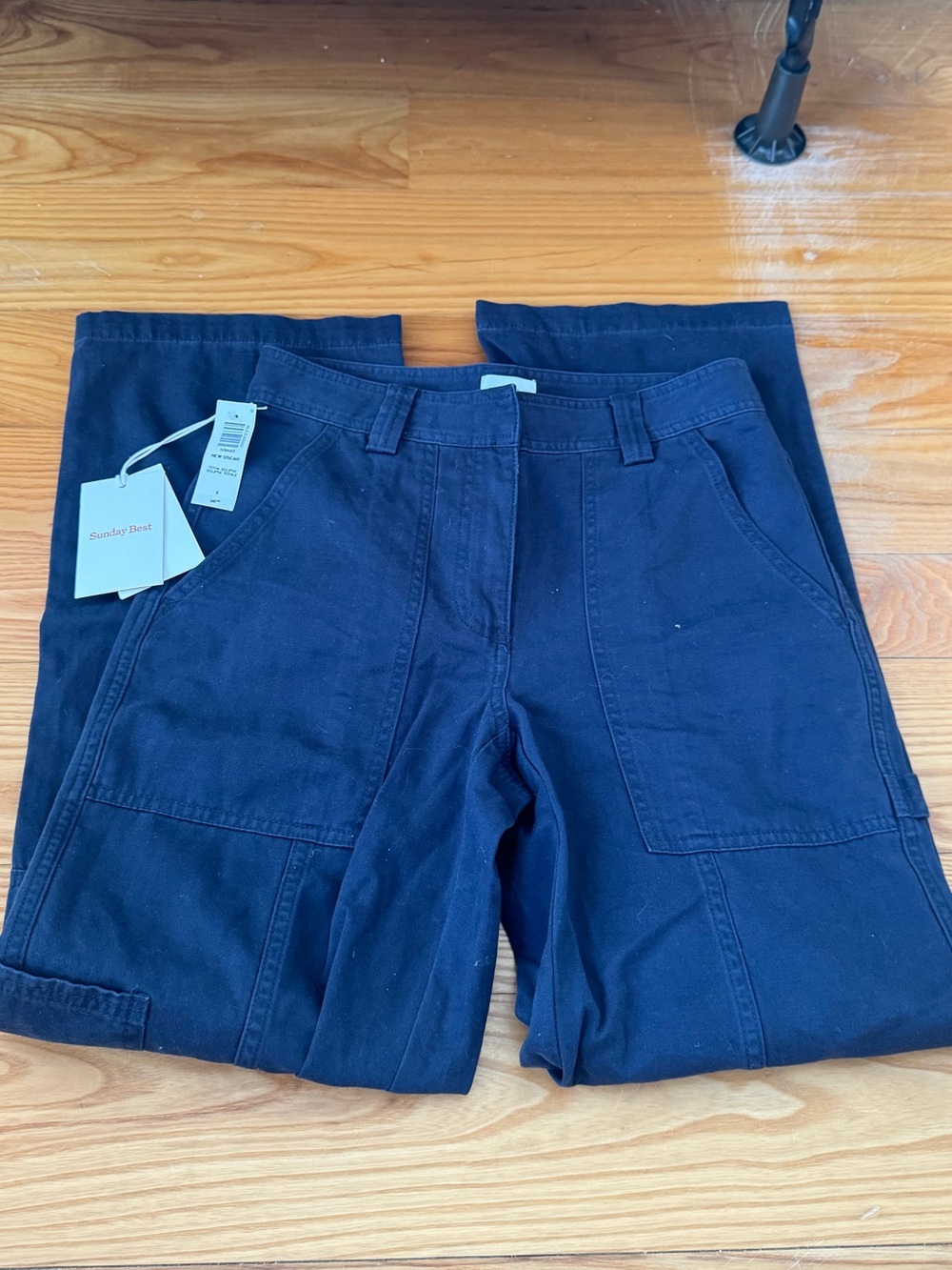 Aritzia Sunday Best Cargo Pants New Oscar Brand New Navy
